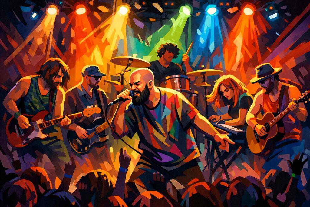 Rainbow Kitten Surprise Karten (Konzert)