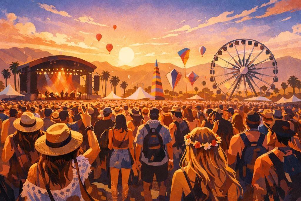 Bilety na Coachella Music Festival w Indio - kwiecień 2027