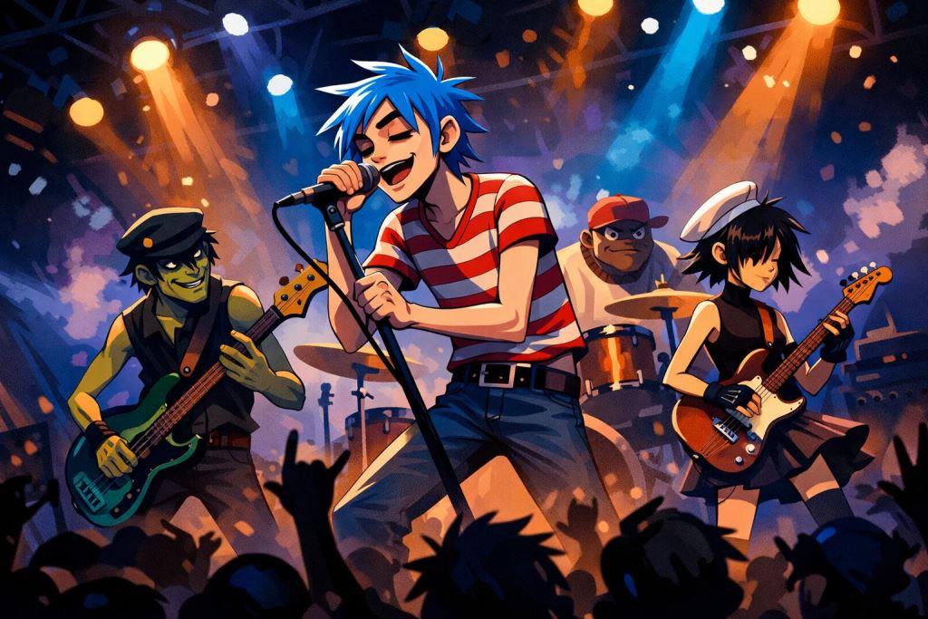 Billets pour Gorillaz à Luxembourg - juillet 2026