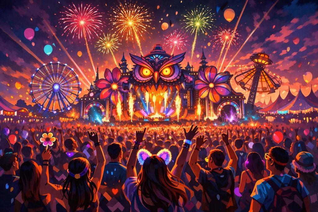 Billets pour Electric Daisy Carnival à Mexico - février 2027