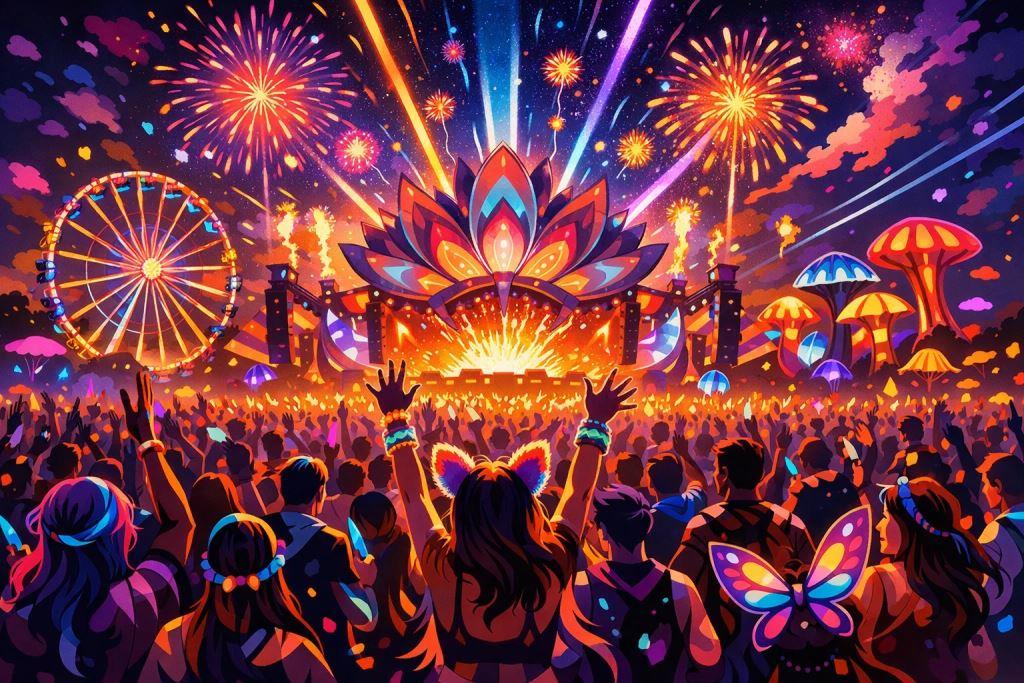 Tickets für Electric Daisy Carnival in Mexiko-Stadt - Februar 2027