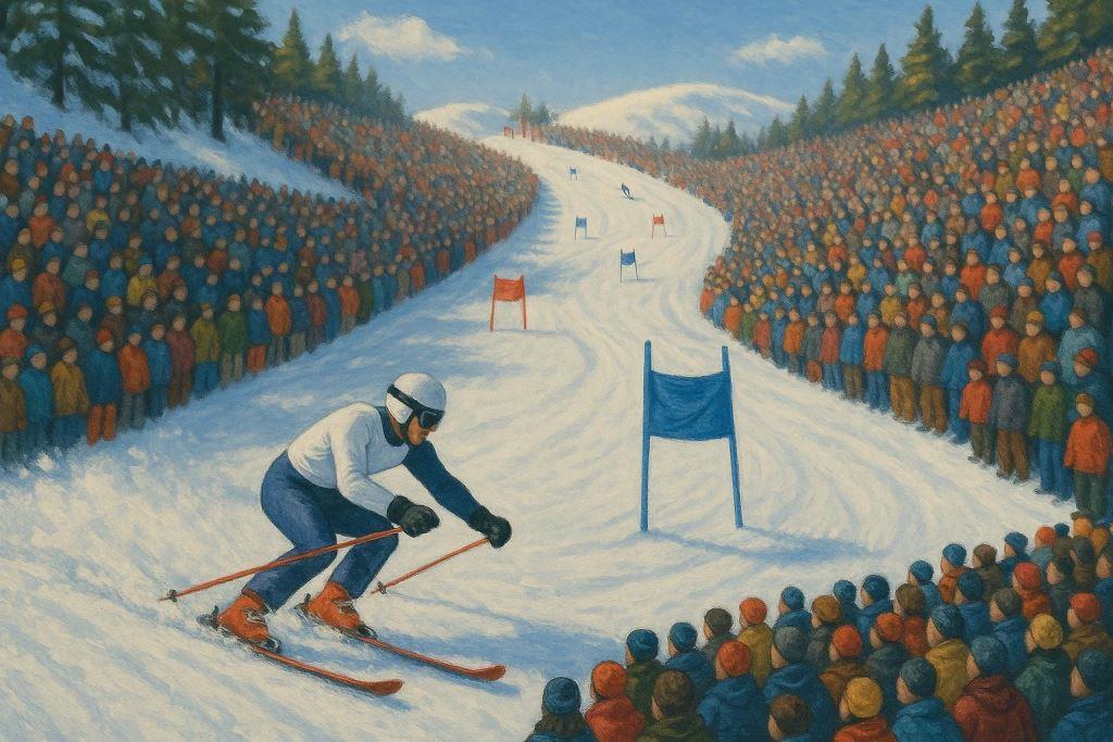 Alpine skiing Billets (Ski alpin)