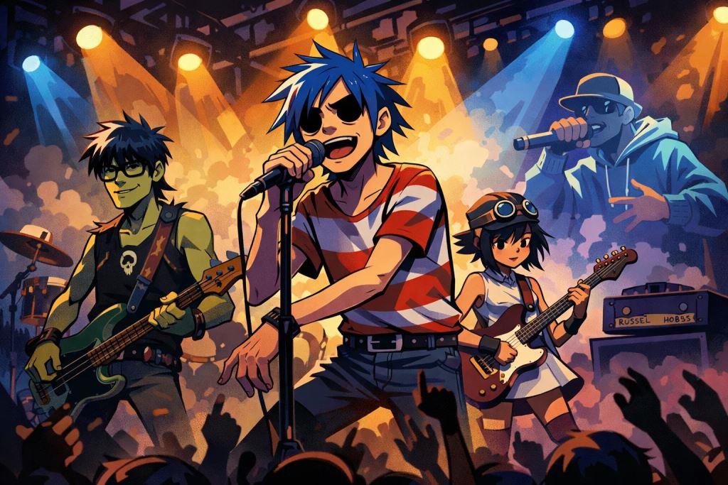 Entradas para Gorillaz en Kallithea - junio de 2026