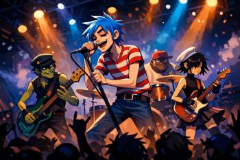 Gorillaz - Luxembourg - grad